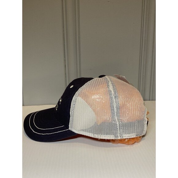 Drake Waterfowl Men's Trucker Hat Mesh Adjustable Navy Blue NWT - Picture 5 of 7